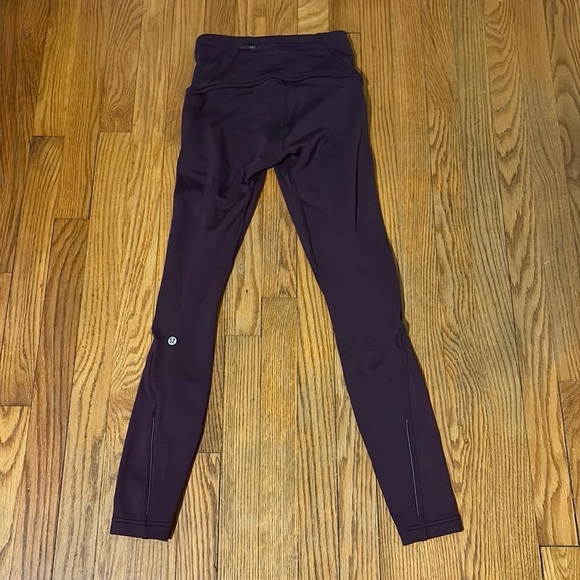 Lululemon Fast As Fleece Tight 28" Purple size 2 Running Reflective - Picture 2 of 8